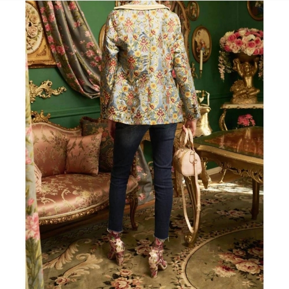 Aratta Renaissance Silk Jacquard Blazer - Picture 8 of 10
